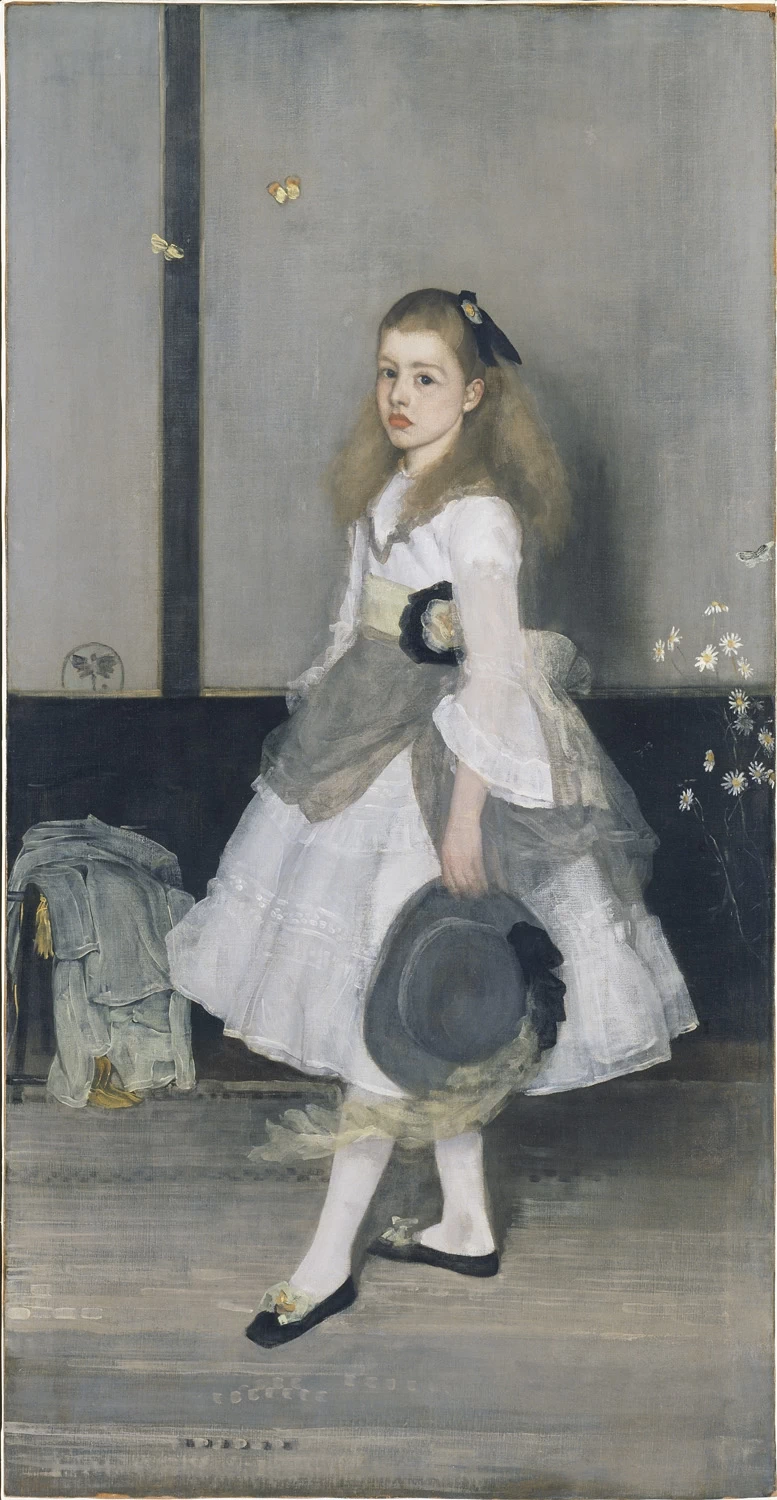 Ames McNeill Whistler - Armonia in grigio e verde, Miss Cicely Alexander, Tate, Londra